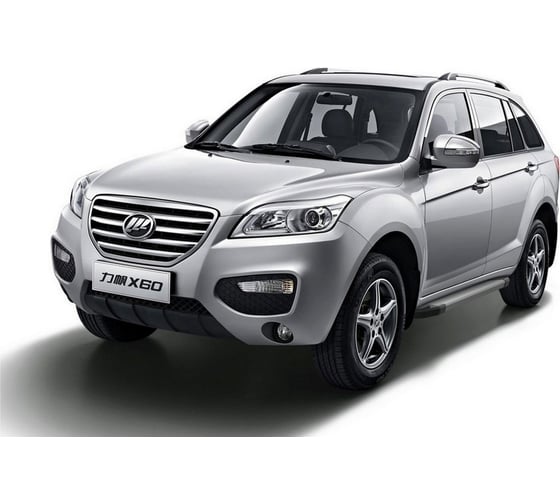 Алюминиевые пороги Rival Silver для Lifan X60 2016-, 160 см, 2 шт F160AL.3302.3