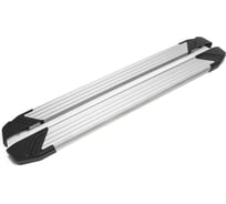 Пороги "Silver" Rival для Nissan Qashqai I 2006-2014/X-Trail T31 2007-2015, 173 см, 2 шт., алюминий, F173AL.4104.5