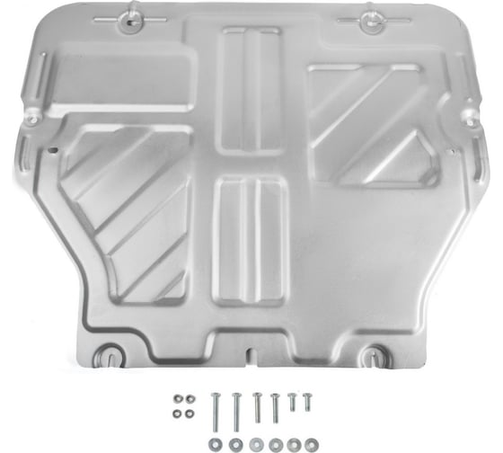 Защита картера и КПП Rival VW Caravelle T5,T6 (V-все) 03-19 алюминий 3 мм, 333.5806.2 1