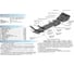 Защита картера ч.1 Rival Lexus GX 460 09-13 13-/Toyota LC 150 Prado 09-17 17, 333.5783.1.6 3