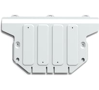 Защита картера Rival для Mercedes-Benz V-klasse II (V - 2.1D (163 л.с.)) АКПП RWD 2014-2019 2019-н.в., штампованная, алюминий 4 мм, с крепежом, 333.3938.1