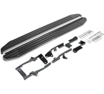 Алюминиевые пороги Rival Premium для Ford Kuga II 2013-2016 2016, 2 шт., A180ALP.1804.2