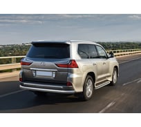 Защита штатных порогов d57 Rival для Lexus LX III рестайлинг 2015-2021, 2 шт. R.3210.006