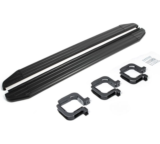 Пороги Rival Premium-Black Mitsubishi L200 IV, V 2006-2015 2015-2019, 193 см, A193ALB.4003.1 1
