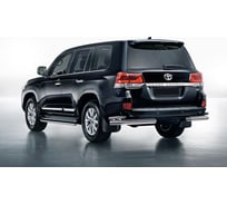 Защита заднего бампера уголки Rival Toyota LC200 /кроме Executive Lounge/TRD/ 15 R.5717.008