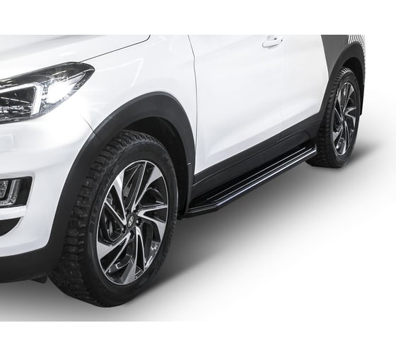 Пороги Rival Premium-Black Hyundai Tucson 15-18 18-/Kia Sportage 16-18, A173ALB.2309.2