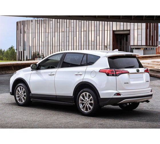 Пороги Rival Premium-Black Toyota Rav4 IV /CA40/ рестайлинг 2015, 2 шт., A173ALB.5705.4