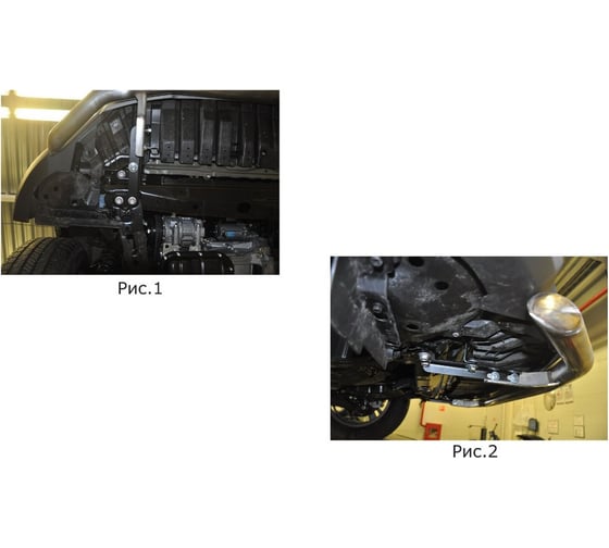 Защита переднего бампера d57+d42 Rival для Toyota RAV4 CA40 рестайлинг 2015-2019, нерж. сталь, R.5718.001
