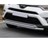 Защита переднего бампера d57+d42 Rival для Toyota RAV4 CA40 рестайлинг 2015-2019, нерж. сталь, R.5718.001 5