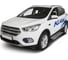 Пороги "Bmw-Style круг" Rival для Ford Kuga II рестайлинг 2016-н.в., 180 см, 2 шт., алюминий, D180AL.1804.2 4