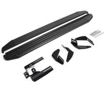 Пороги Rival Premium-Black Toyota Hilux VII 2005-2011 2011-2015, 2 шт., A193ALB.5703.1
