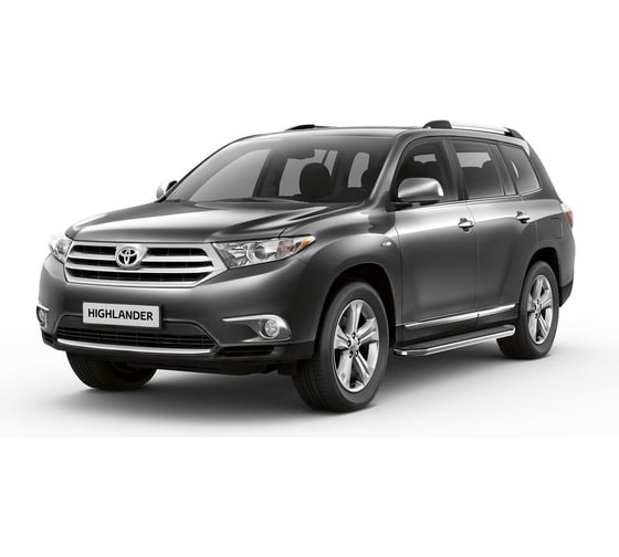 Пороги Rival Premium Toyota Highlander II 2007-2010 2010-2014, 2 шт., A180ALP.5704.1