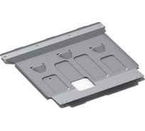 Защита картера и КПП Rival для Hyundai Sonata АКПП / Sonata 2017, алюминий 4 мм, 333.2356.1