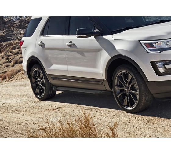 Пороги Rival Black Ford Explorer V 2011-2015 2015-2017 2017, 2 шт., F193ALB.1802.1