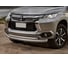 Защита переднего бампера Rival Mitsubishi Pajero Sport III 2016, нерж. сталь, R.4012.001 2