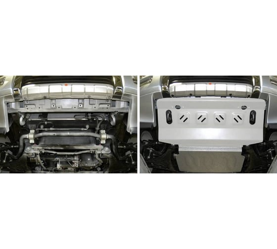 Защита радиатора Rival Mitsubishi Pajero IV 2006-2011 2011, с крепежом, 333.4012.1