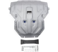 Защита картера Rival для BMW X3 2010-2014 2014-2017/X4, с крепежом, 333.0506.2