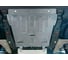 Защита картера и КПП Rival для Ford Mondeo V (V - 2.0 (199 л.с.); 2.5) 2015-н.в., штампованная, алюминий 4 мм, с крепежом, 333.1849.1 4