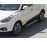 Пороги "Black" Rival для Hyundai ix35 2010-2015/Kia Sportage III 2010-2016, 173 см, 2 шт., алюминий, F173ALB.2303.2 4