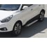 Пороги Rival "Silver" Hyundai ix35 10-15/Kia Sportage 10-16, 173 см, 2 шт., алюминий, F173AL.2303.2 4