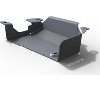 Защита адсорбера Rival для Geely Atlas (V - 2.0; 2.4) 2018-н.в., алюминий 3 мм, с крепежом, 333.1917.1