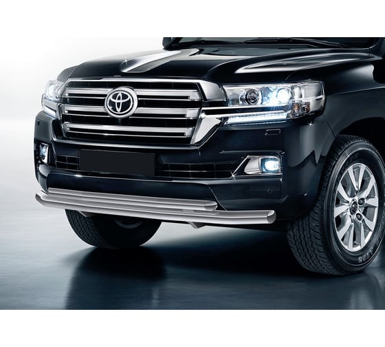 Защита переднего бампера Rival Toyota LC 200 /кроме Executive Lounge и TRD/ 2015 R.5717.001