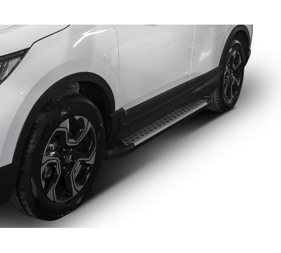 Алюминиевые пороги Bmw-Style круги Rival для Honda CR-V V 2017-н.в., 2 шт., D173AL.2103.1
