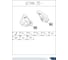 Защита передних рычагов Rival Toyota Hilux VIII 4WD 2015, с крепежом, 333.9525.1.6 5
