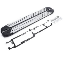 Алюминиевые пороги Rival Bmw-Style круги VW Touareg II 2010-2018, 193 см, 2 шт., D193AL.5801.3