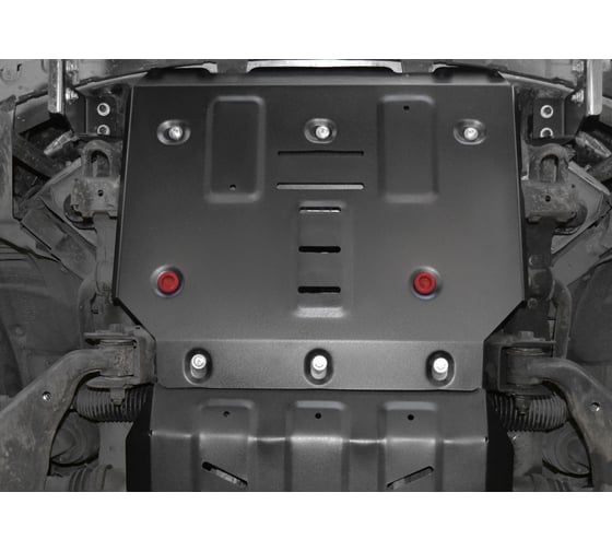Защита радиатора АвтоБРОНЯ для Haval H9 2015-н.в., с крепежом, 111.09407.1