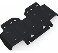 Защита радиатора АвтоБРОНЯ для Nissan Patrol 2010-н.в., сталь 2 мм, без крепежа, 1.04121.1