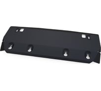 Защита радиатора АвтоБРОНЯ Mercedes-Benz C-class, с крепежом, 111.03902.1