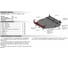 Защита картера и КПП АвтоБРОНЯ для Toyota Previa 2002-2006, с крепежом, 111.05736.1 2