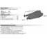 Защита картера и КПП АвтоБРОНЯ для Opel Meriva 2006-2010, с крепежом, 111.04203.2 2