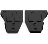 Защита топливного бака АвтоБРОНЯ для Opel Mokka 2012-2016, с крепежом, 111.04211.1