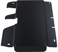 Защита РК АвтоБРОНЯ для Toyota Land Cruiser 76 2010-2015, с крепежом, 111.05758.1