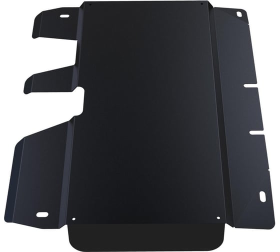 Защита РК АвтоБРОНЯ для Toyota Land Cruiser 76 2010-2015, с крепежом, 111.05758.1