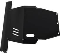 Защита картера и КПП АвтоБРОНЯ для Toyota Carina 1992-1998, сталь 2 мм, крепеж в комплекте, 111.05727.1