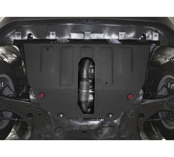 Защита картера и КПП АвтоБРОНЯ Jeep Compass II 4WD 2018-н.в /Renegade I 4WD 2014-2018, 111.02743.1