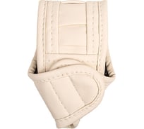 Чехол рычага АКПП SKYWAY кож.зам, круглый, слоновая кость S06201005