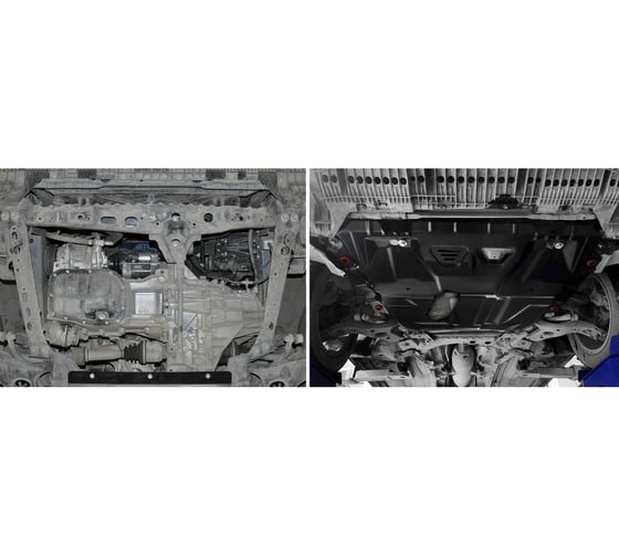 ЗК+КПП АвтоБроня Toyota Auris 2006-2015/Corolla 2006-2016 111.05774.1