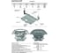 Защита картера и КПП АвтоБРОНЯ Hyundai Elantra /Kia Ceed HB 5D/Cerato st 2mm 111.02374.1 2