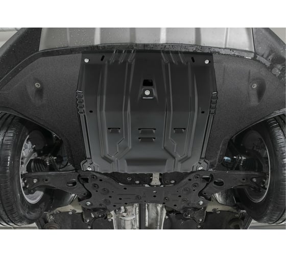 Защита картера и КПП АвтоБРОНЯ Hyundai Santa Fe/Tucson/Kia Sorento Prime/Sportage 111.02375.1