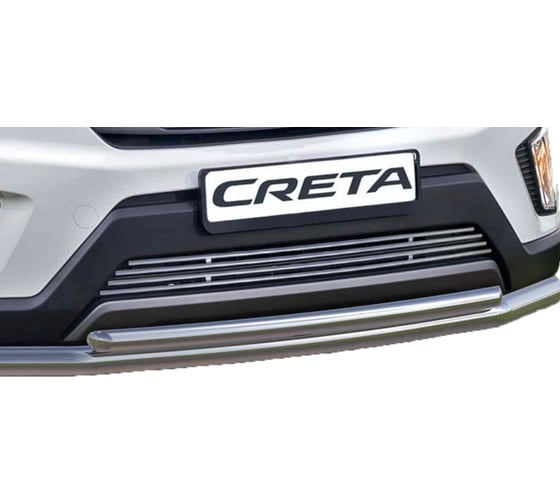 Решетка бампера Rival d10 для Hyundai Creta 2016-н.в G.2310.001