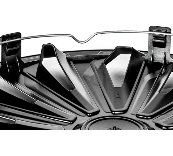 Колесные колпаки MICHELIN 16", "Космо", цвет: серебристо-черный, 4 шт. 300272