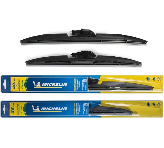Комплект гибридных щеток стеклоочистителя MICHELIN 16" + 14"/40 + 35 см, K13316-14