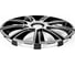 Колесные колпаки MICHELIN 15", "49 Верон", цвет: серебристо-черный, 4 шт. 300722 1