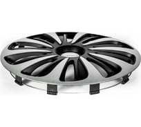 Колесные колпаки MICHELIN 14", "Калибр", цвет: серебристо-черный, 4 шт. 300236