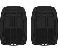 Коврики салона MICHELIN передние универсальные, 2 шт., премиум, черные 917-BLK