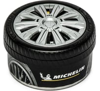 Ароматизатор воздуха MICHELIN банка в форме шины 48 гр., 30 мл., "черный оникс", 87817